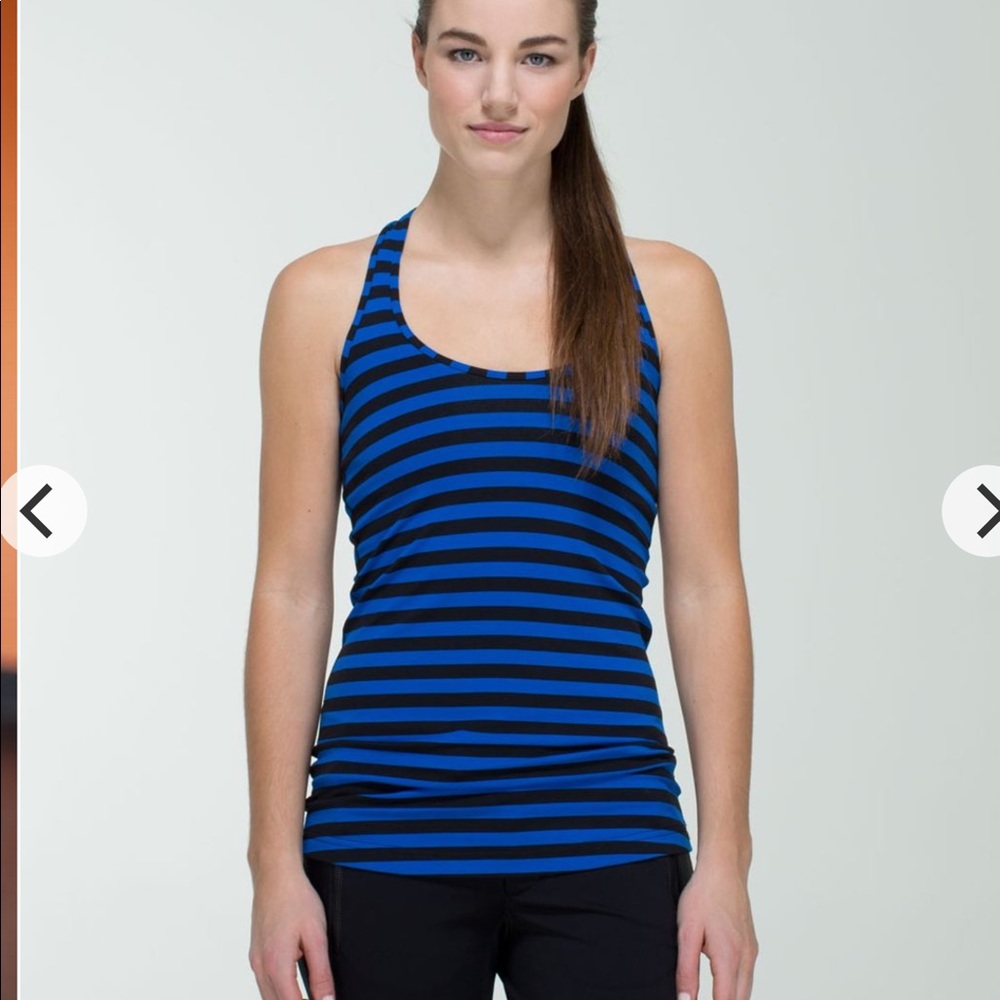 Lululemon Cool Racerback Tank Top in Baroque Blue
